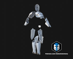 Temple Guard Concept Art Armor Sets - 3D Print Files