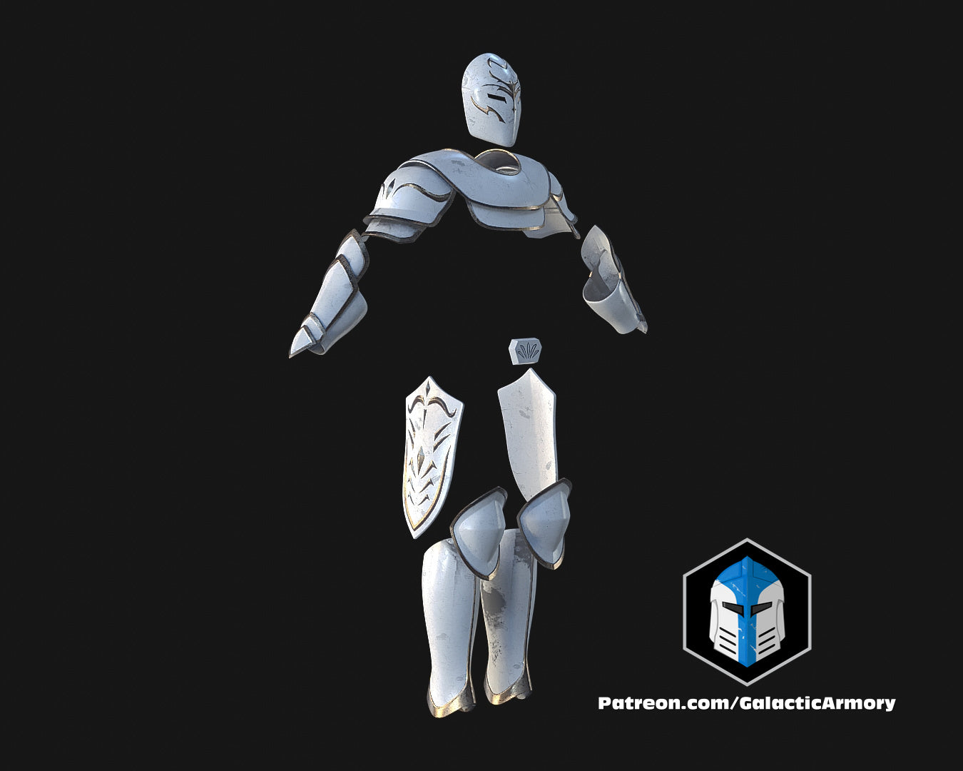 Temple Guard Concept Art Armor Sets - 3D Print Files