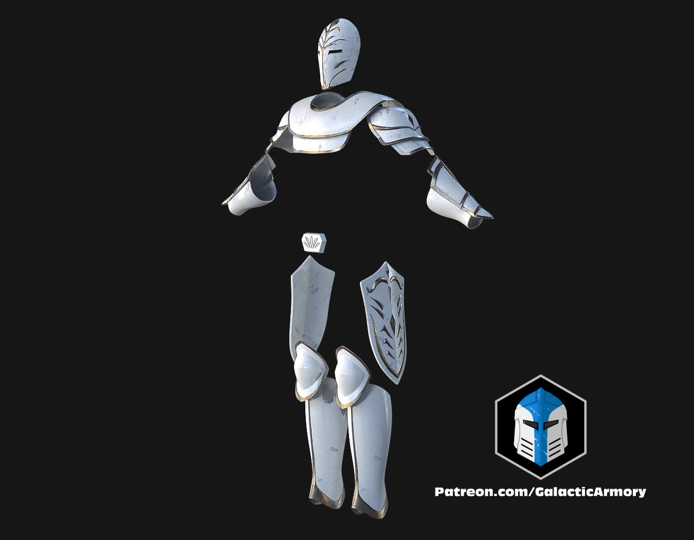 Temple Guard Concept Art Armor Sets - 3D Print Files