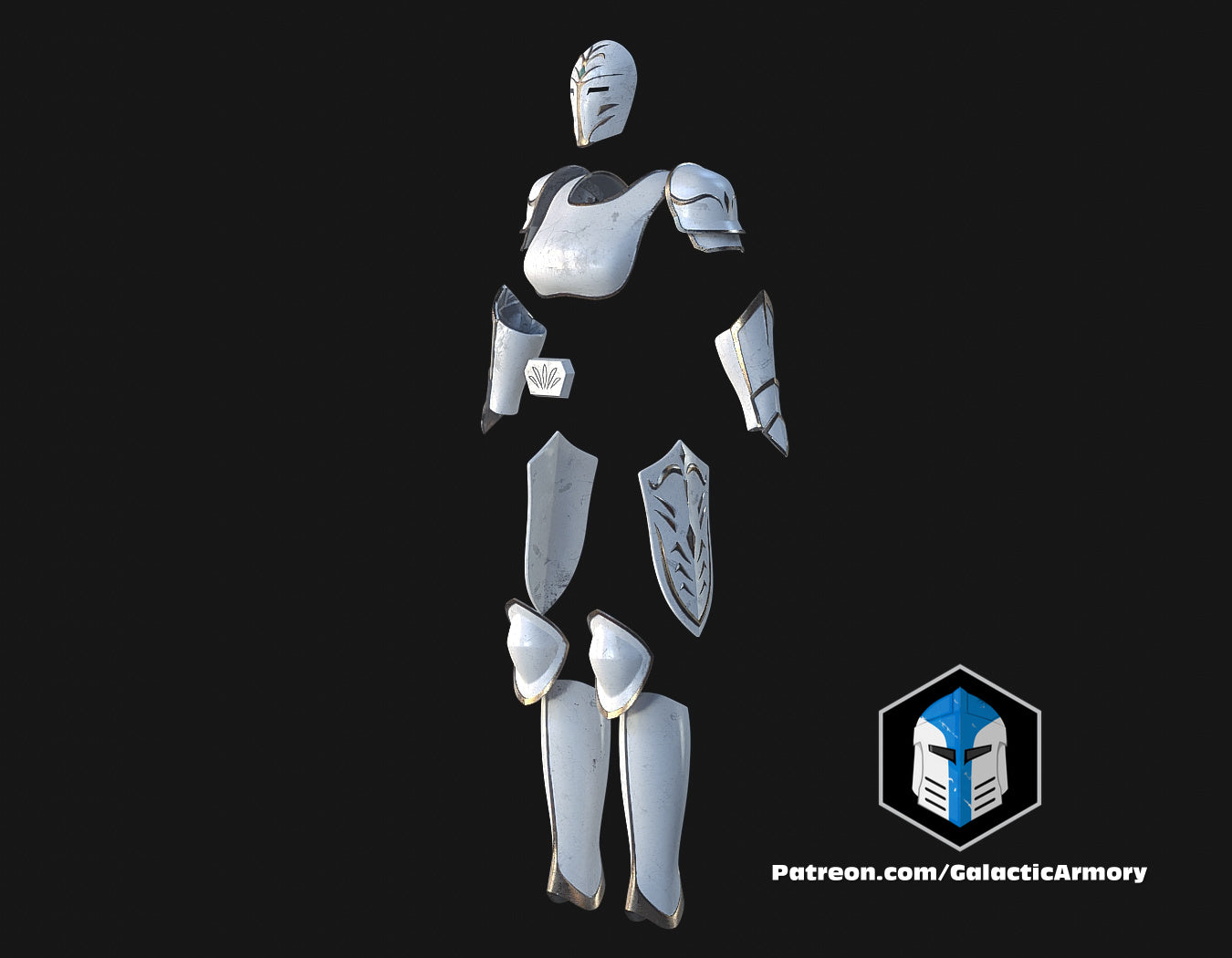 Temple Guard Concept Art Armor Sets - 3D Print Files