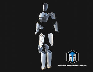 Temple Guard Concept Art Armor Sets - 3D Print Files