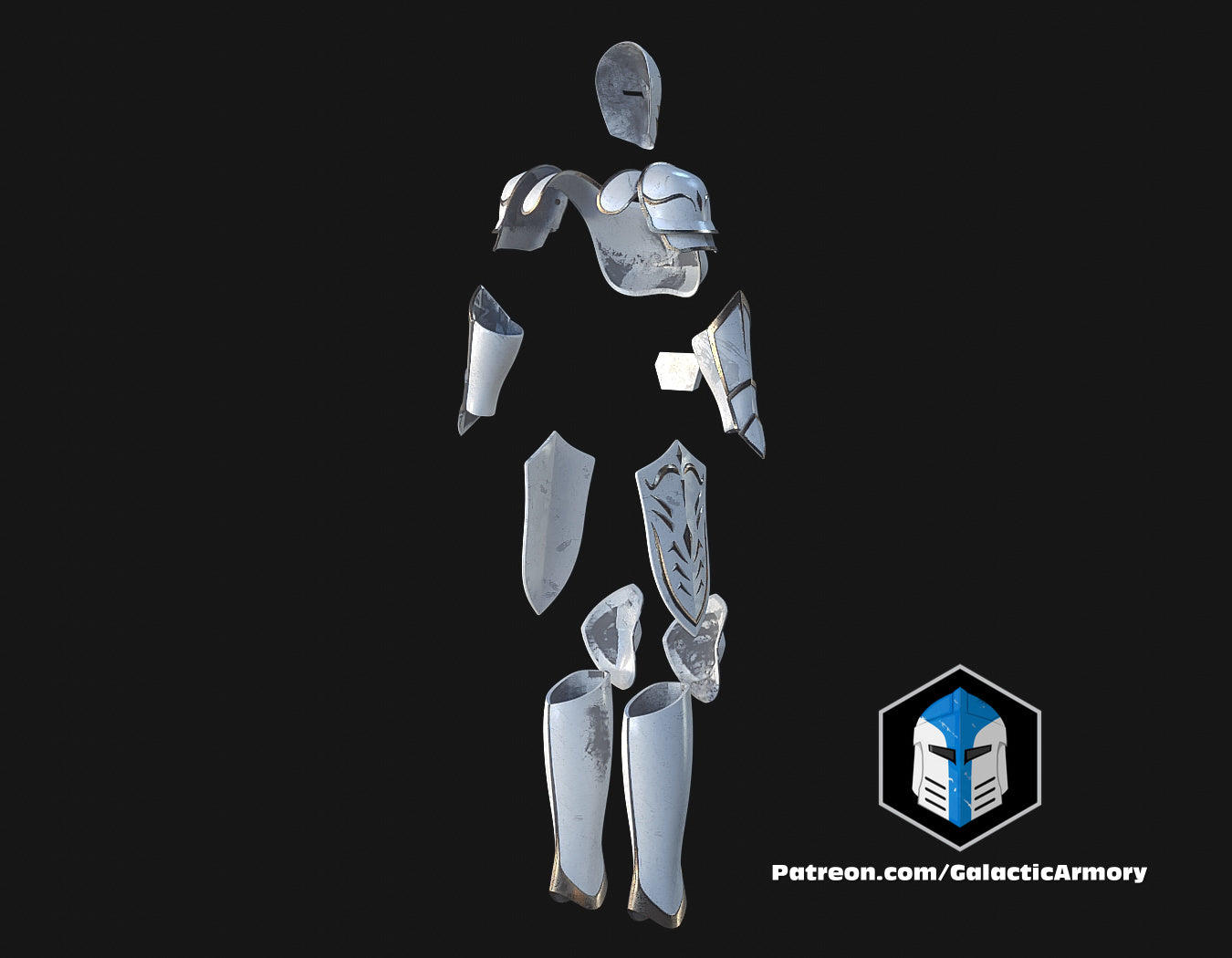 Temple Guard Concept Art Armor Sets - 3D Print Files