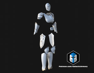 Temple Guard Concept Art Armor Sets - 3D Print Files