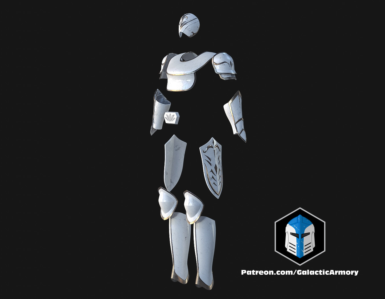 Temple Guard Concept Art Armor Sets - 3D Print Files