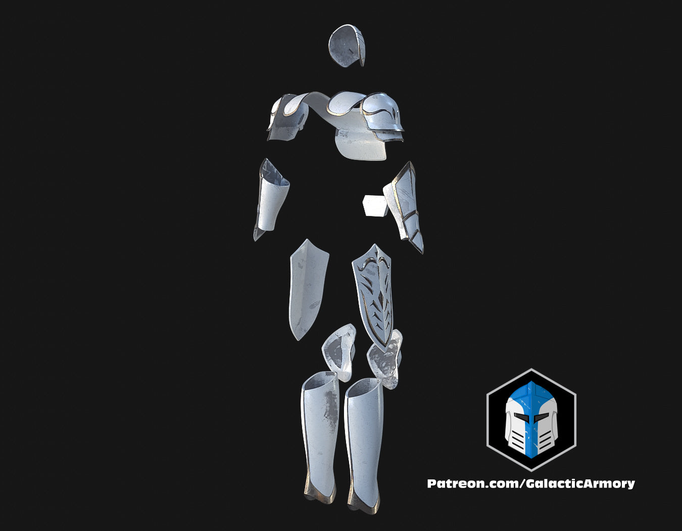 Temple Guard Concept Art Armor Sets - 3D Print Files