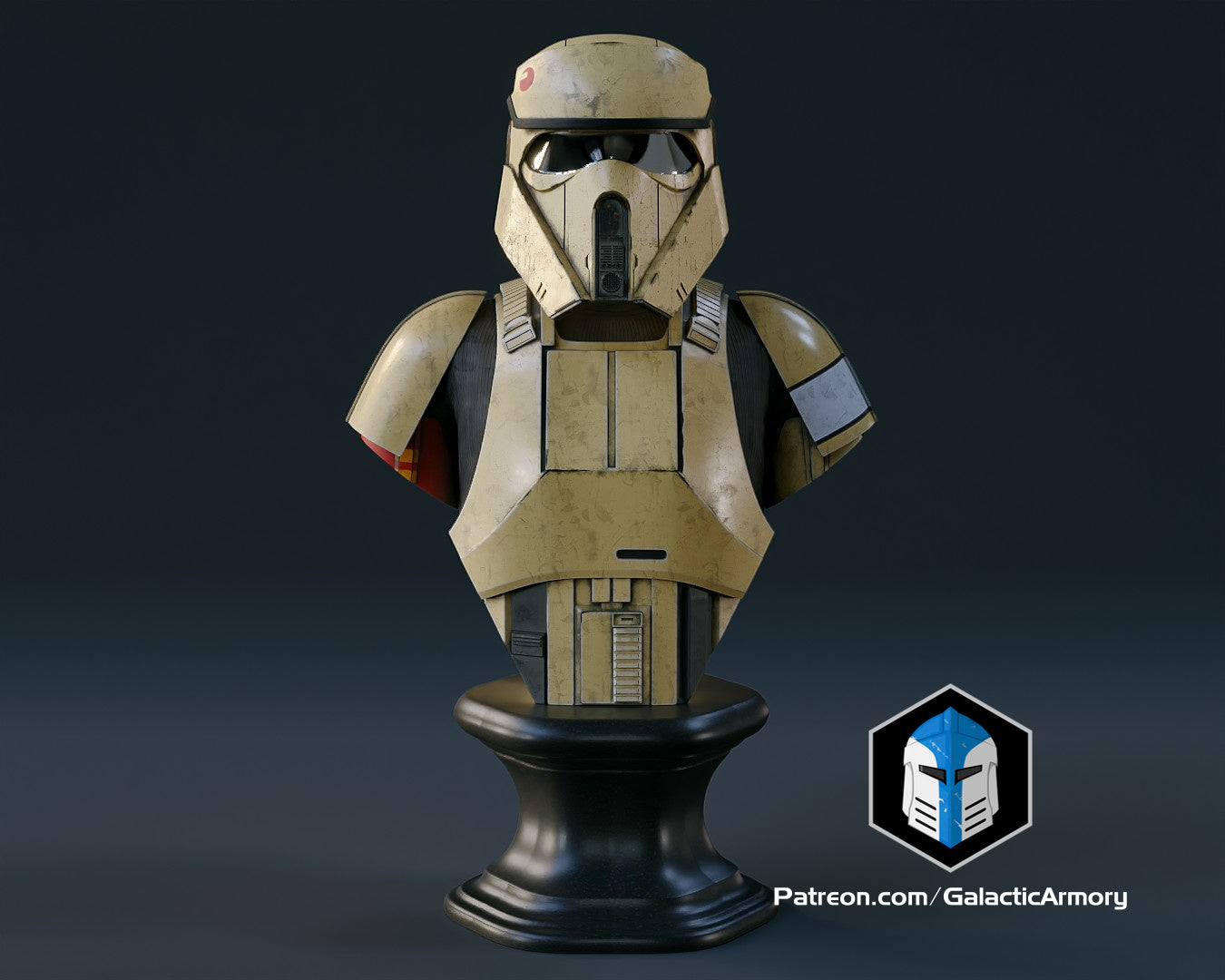 Shoretrooper Bust - 3D Print Files – Galactic Armory