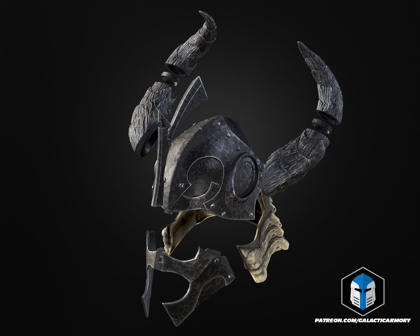 Dragonbone Helmet and Armor - 3D Print Files