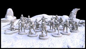 1:48 Scale Clone Trooper Army - Specialist Class - 3D Print Files