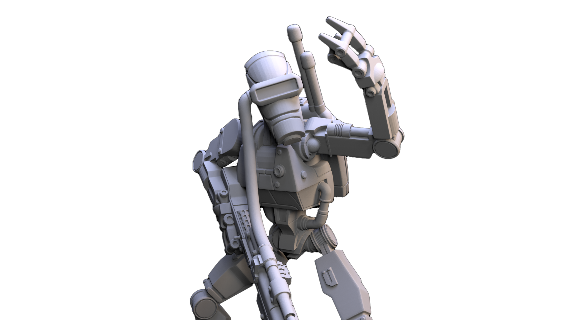 1:48 Scale Battle Droid Army - Specialist Class - 3D Print Files