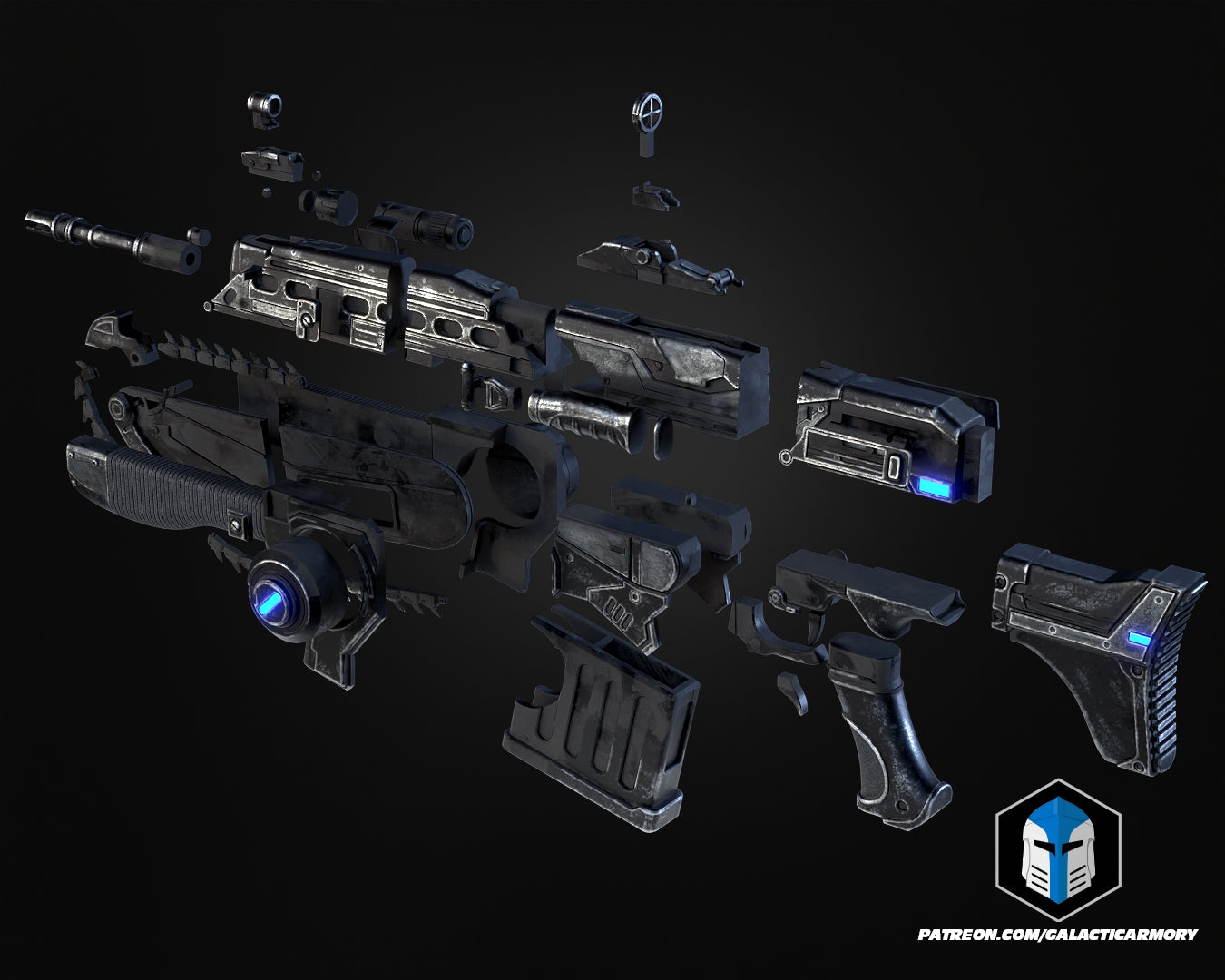GoW - Lancer - 3D Print Files