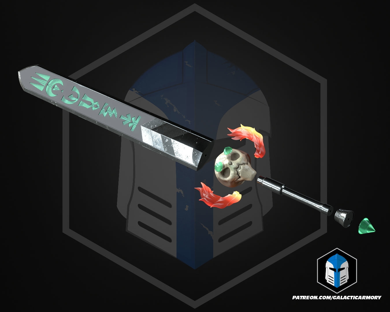 Hades Zagreus Armor and Weapon - 3D Print Files