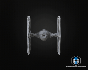 Tie Fighter Vehicle Kit Card - 3D Print Files