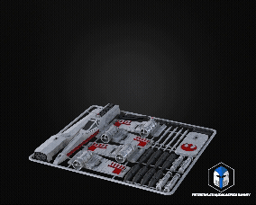 X-Wing Vehicle Kit Card - 3D Print Files