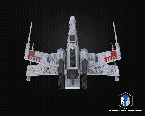 X-Wing Vehicle Kit Card - 3D Print Files