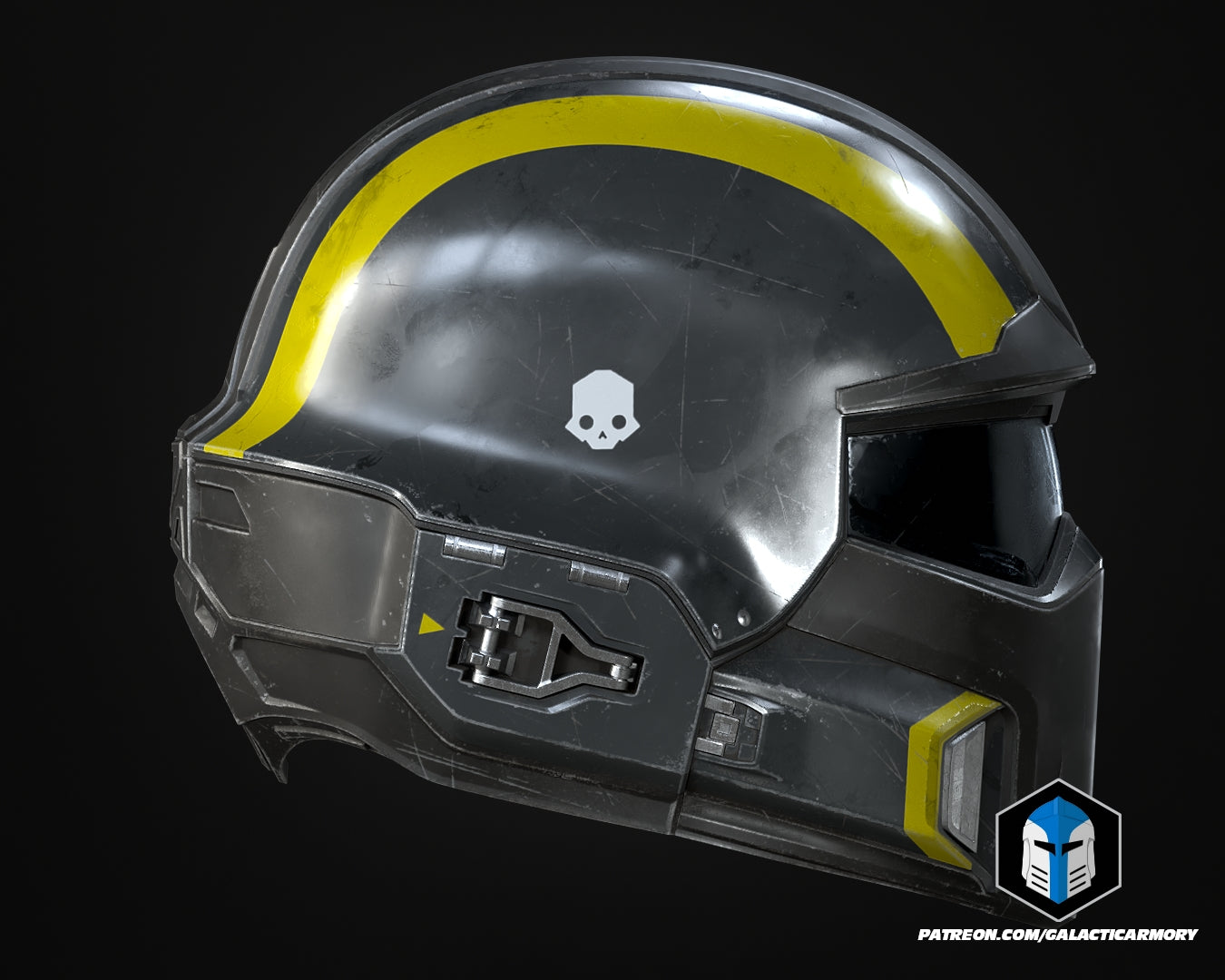 Helldivers 2 Helmet - B-01 Tactical - 3D Print Files