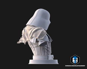 Damaged Darth Vader Bust - Pose 1 - 3D Print Files