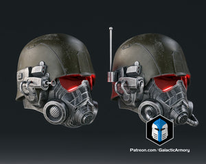 Fallout NCR Ranger Advanced and Elite Helmets - 3D Print Files