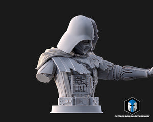 Damaged Darth Vader Bust - Pose 1 - 3D Print Files