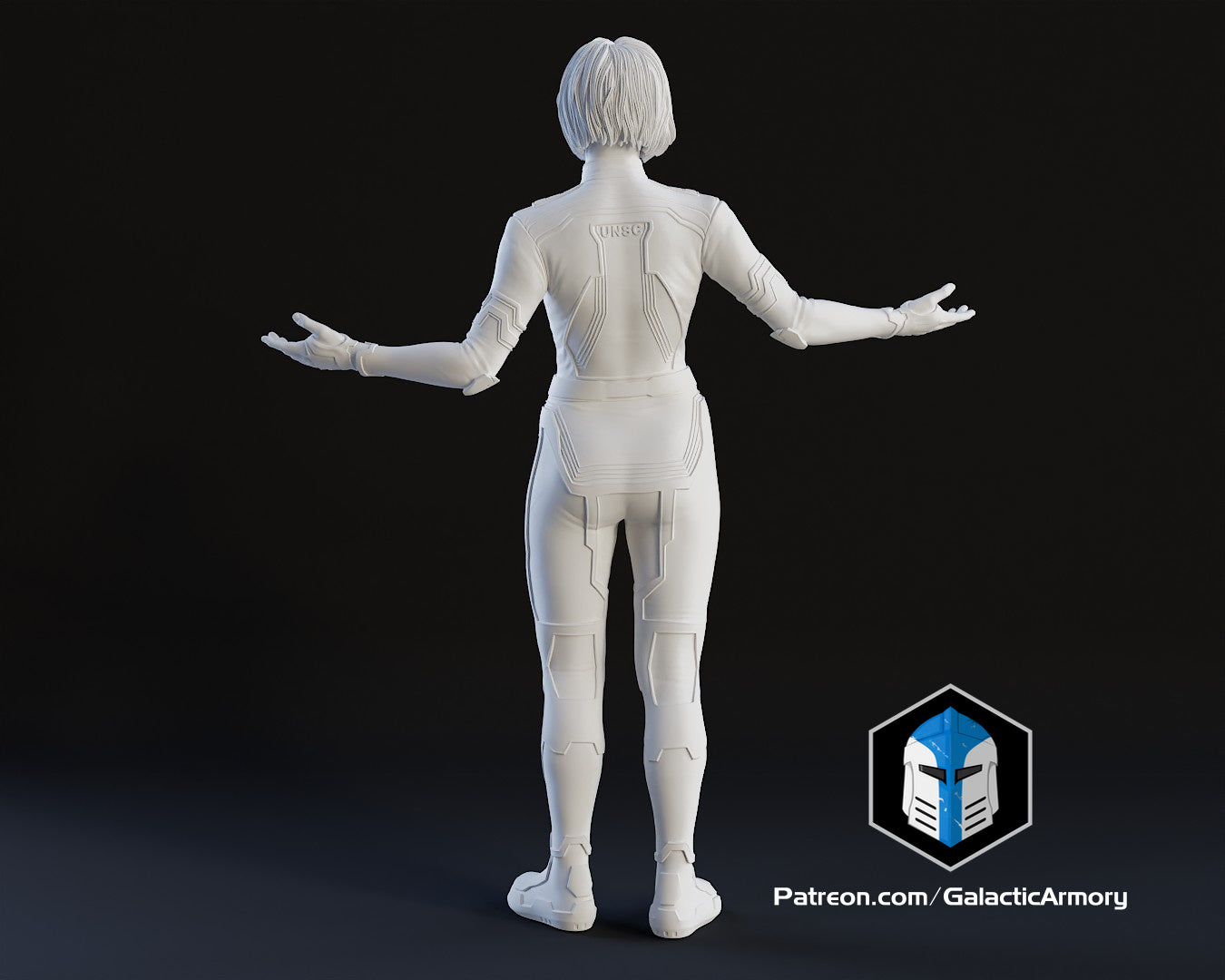 Halo The Weapon Figurine - Pose 1 - 3D Print Files