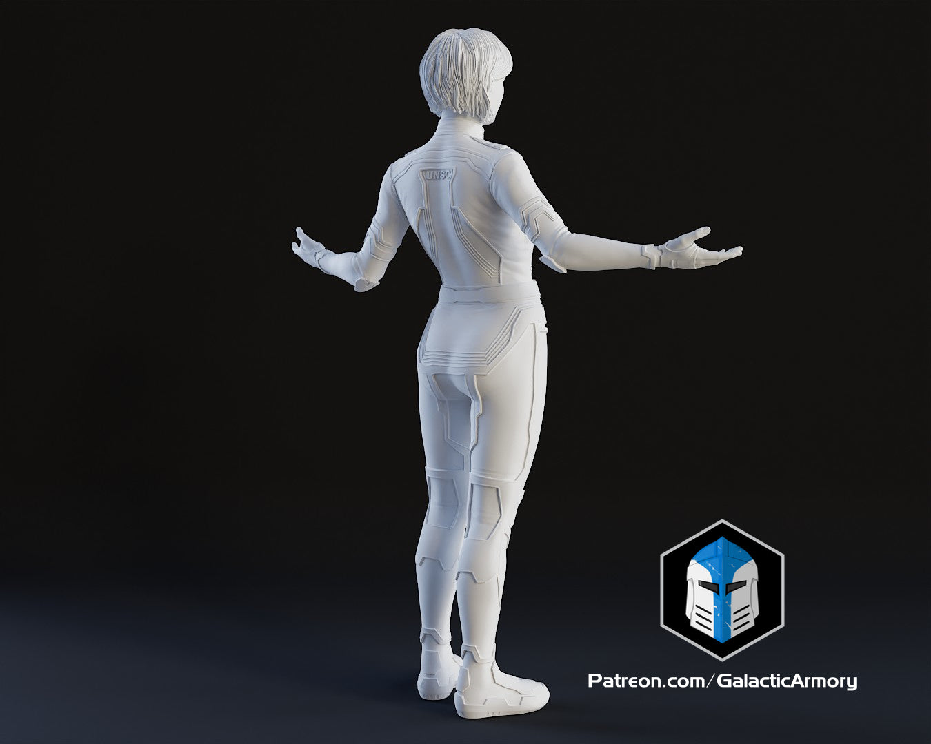 Halo The Weapon Figurine - Pose 1 - 3D Print Files