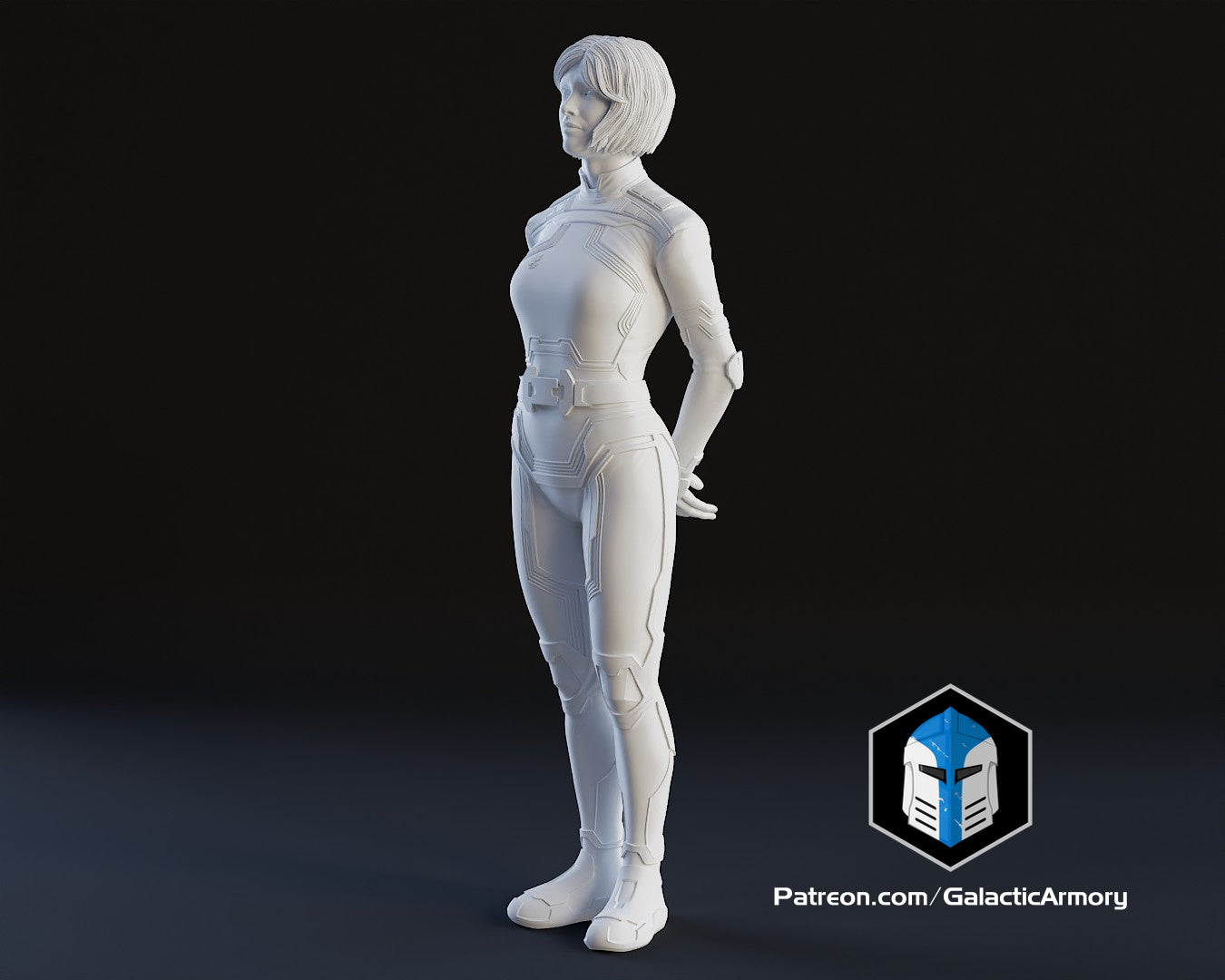 The Weapon Figurine - Pose 2 - 3D Print Files