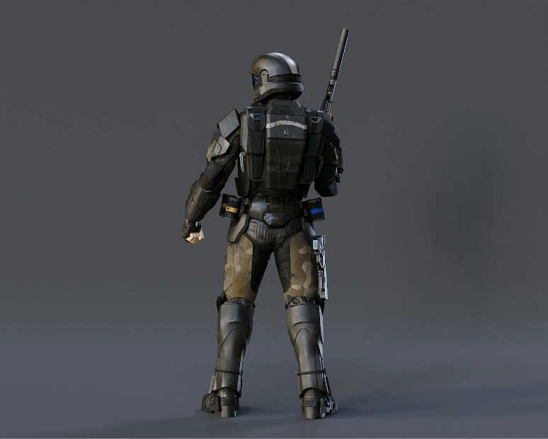 Halo 2 best sale odst figure