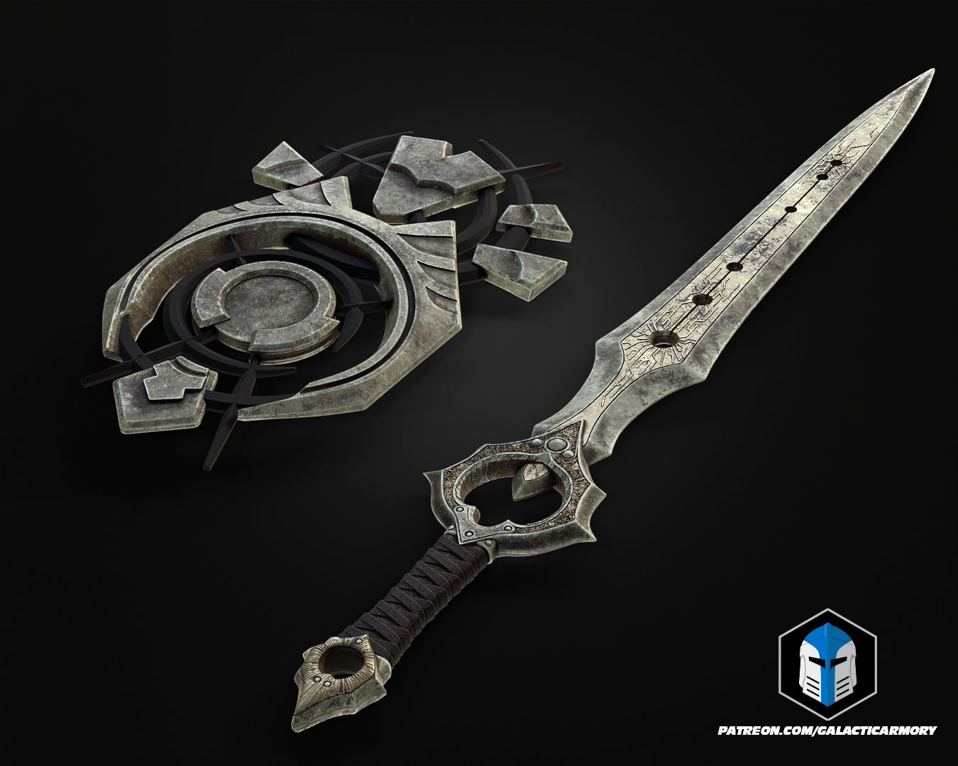Raidriar Armor and Weapon Set - 3D Print Files