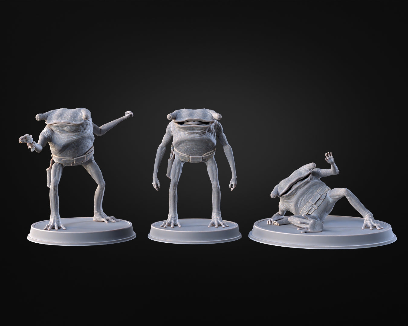 Turgle Figurines - 3D Print Files