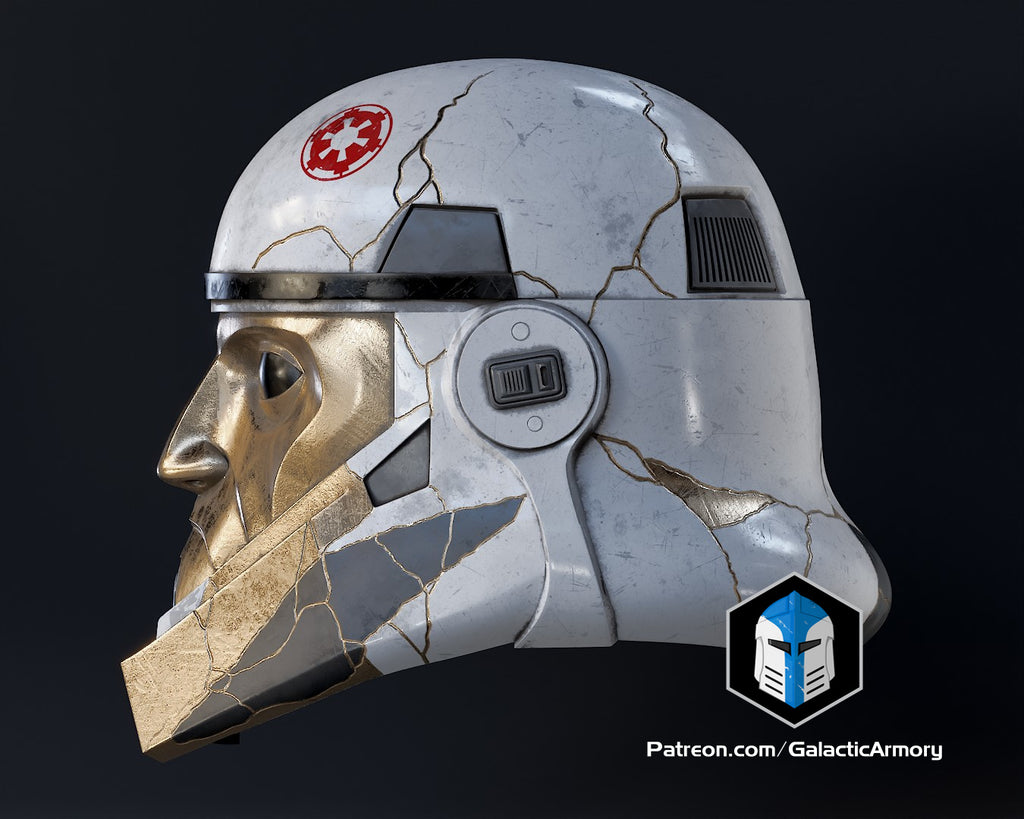 Captain Enoch Night Trooper Helmet - 3D Print Files – Galactic Armory