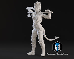 Karlach Figurine - Pose 1 - 3D Print Files