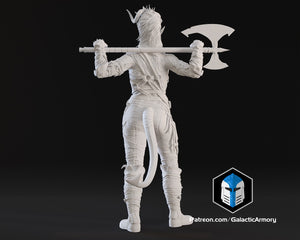 Karlach Figurine - Pose 1 - 3D Print Files