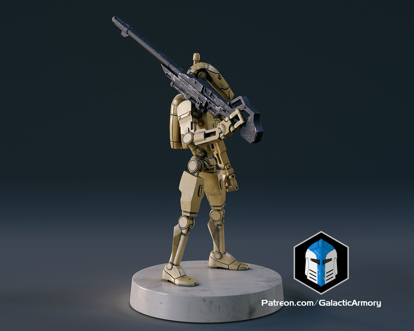 1:48 Scale Battle Droid Army - Specialist Class - 3D Print Files