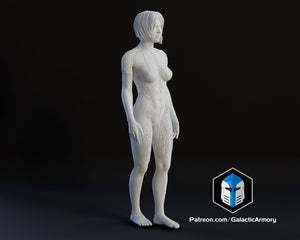 Halo Cortana Figurine - Pose 1 - 3D Print Files