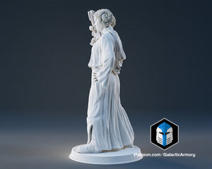 Princess Leia Figurine - Pose 2 - 3D Print Files