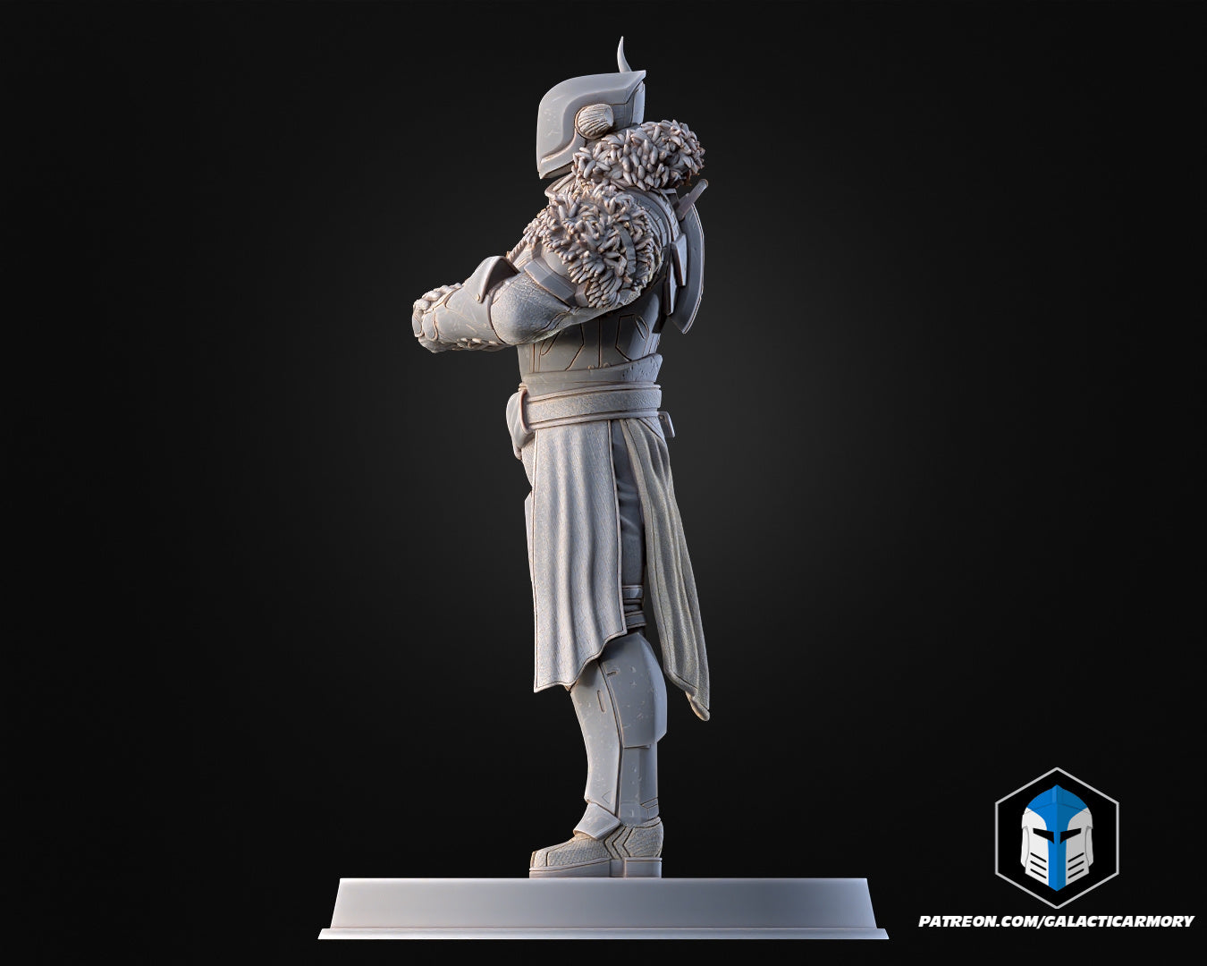 Destiny Lord Shaxx Figurines - 3D Print Files