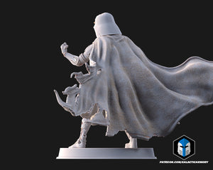 Damaged Darth Vader Figurine - Pose 2 - 3D Print Files