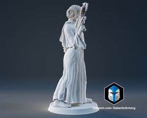 Princess Leia Figurine - Pose 2 - 3D Print Files