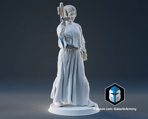 Princess Leia Figurine - Pose 2 - 3D Print Files