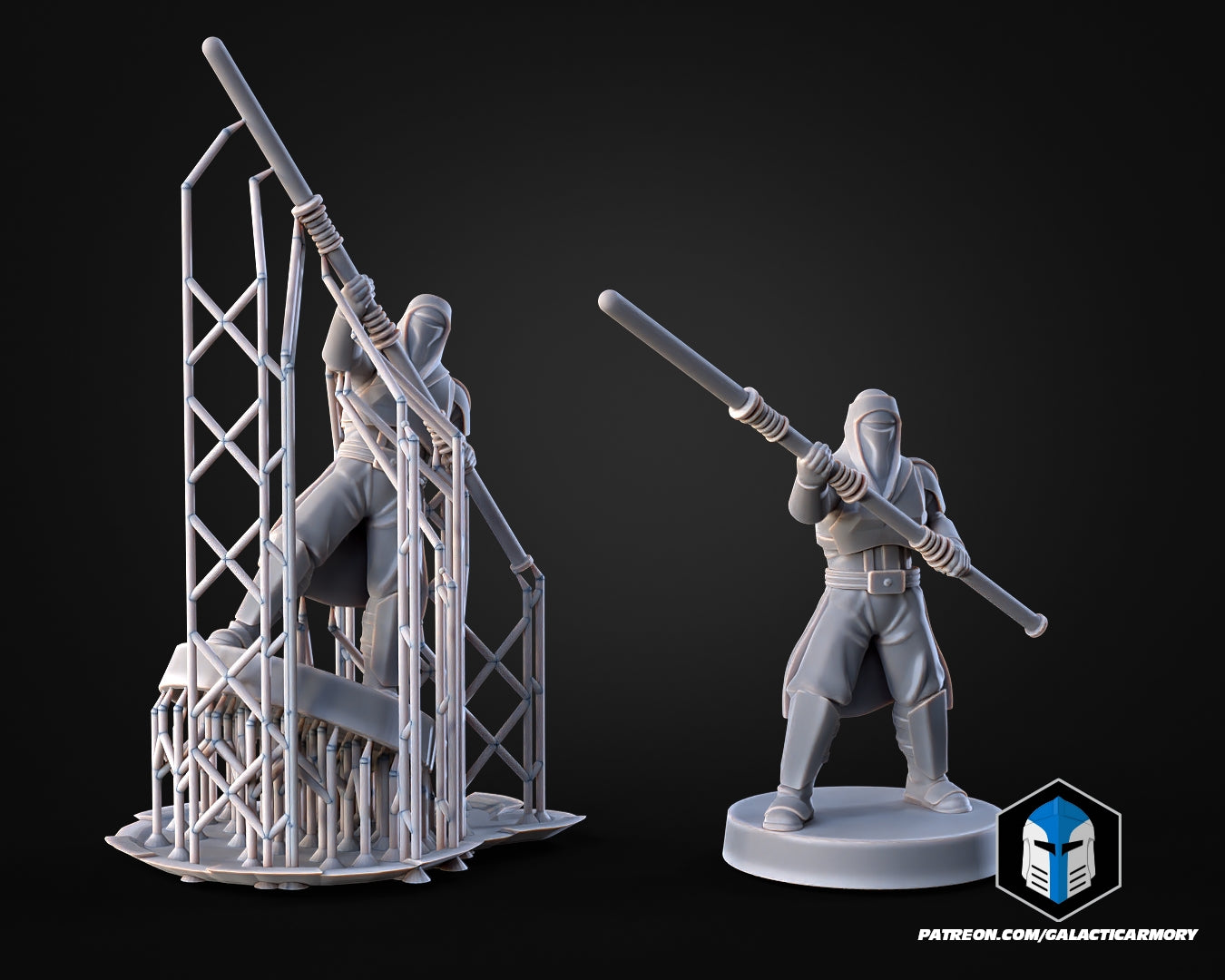 1:48 Scale Royal Guard Miniatures - 3D Print Files