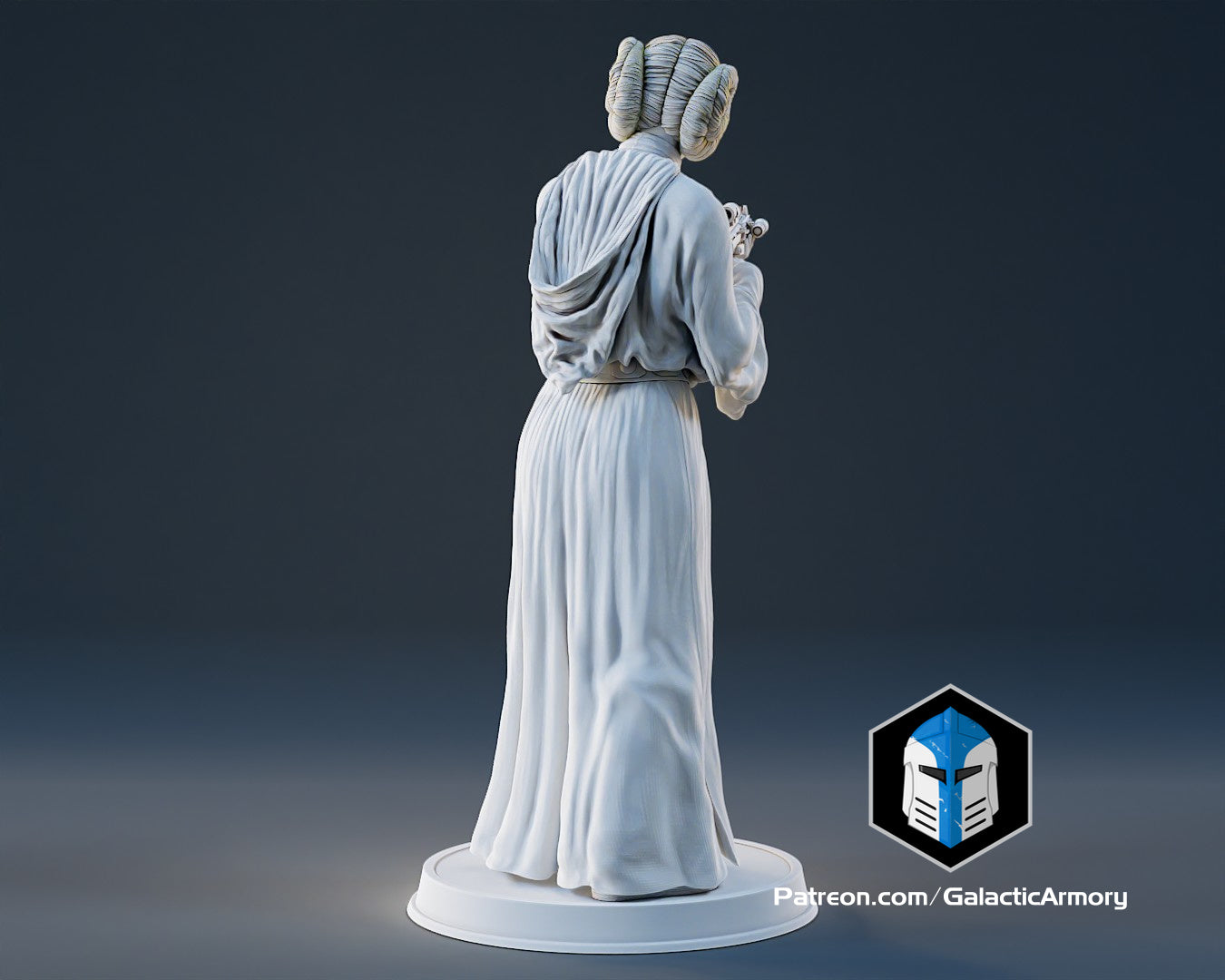 Prinzessin Leia Figur - Pose 3 - 3D-Druckdateien