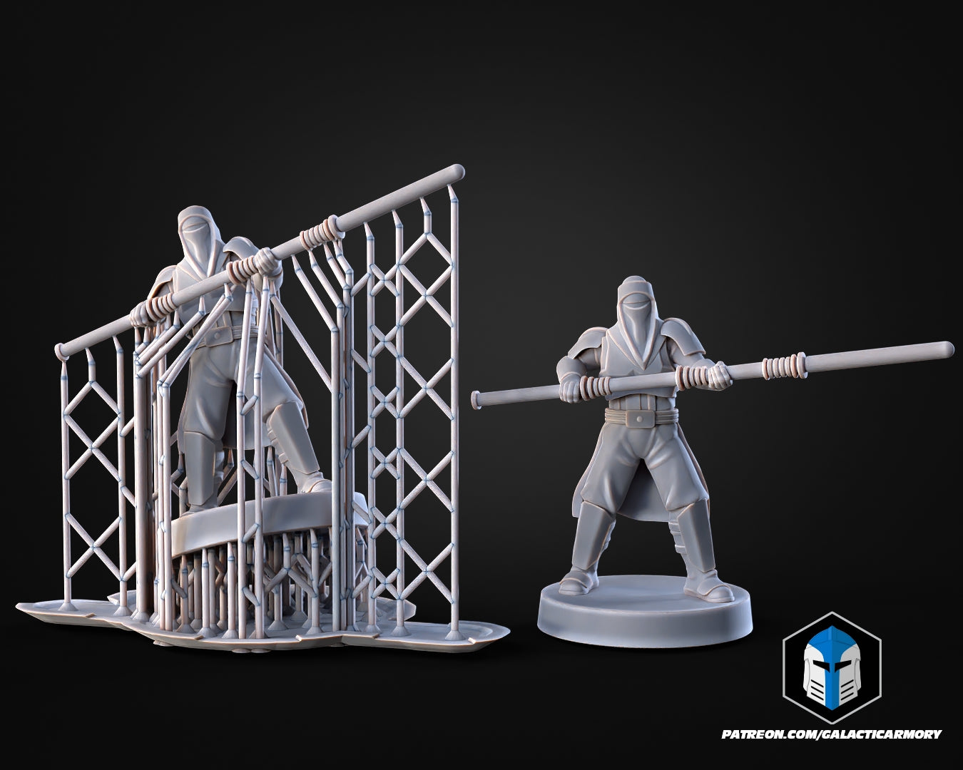 Filets Miniatures 1:48 Scale Royal Guard Miniatures - 3D Print Files – Galactic Armory