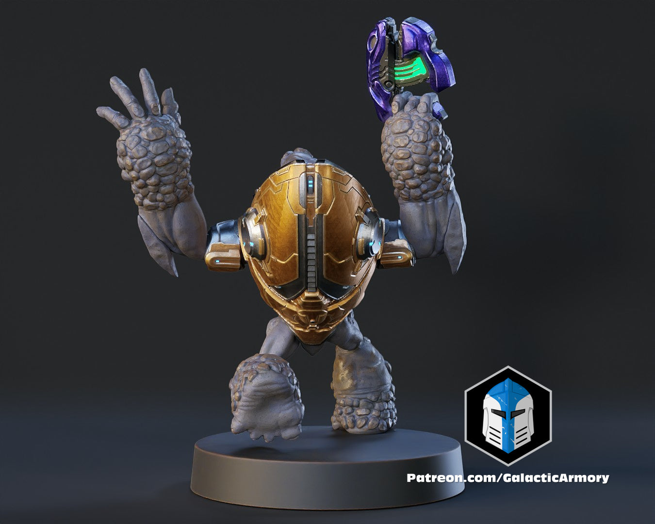 1:48 Scale Halo Grunt Miniatures - 3D Print Files