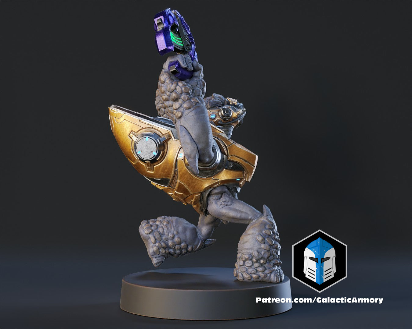 1:48 Scale Halo Grunt Miniatures - 3D Print Files