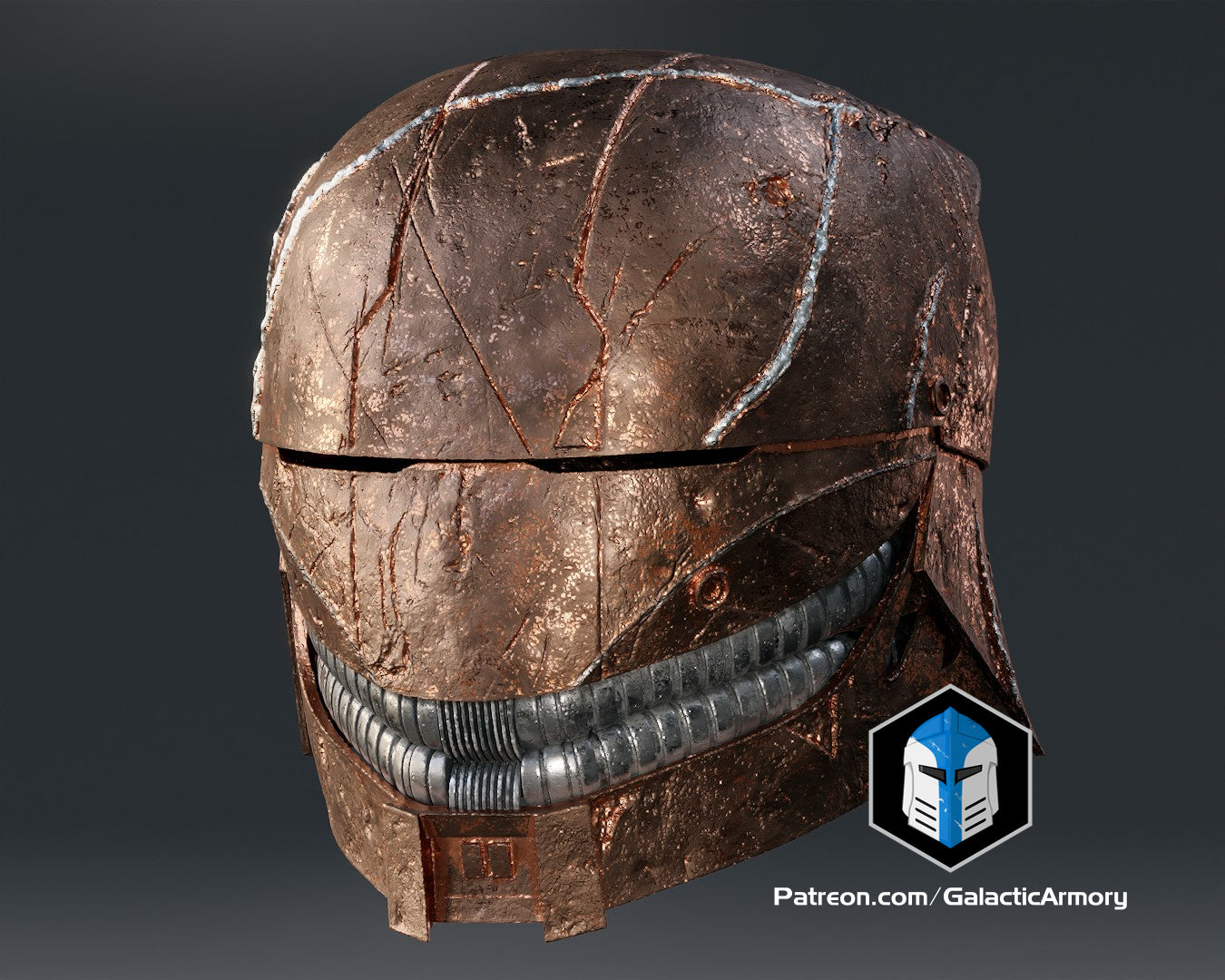 Der Acolyte Stranger Helm - 3D-Druckdateien