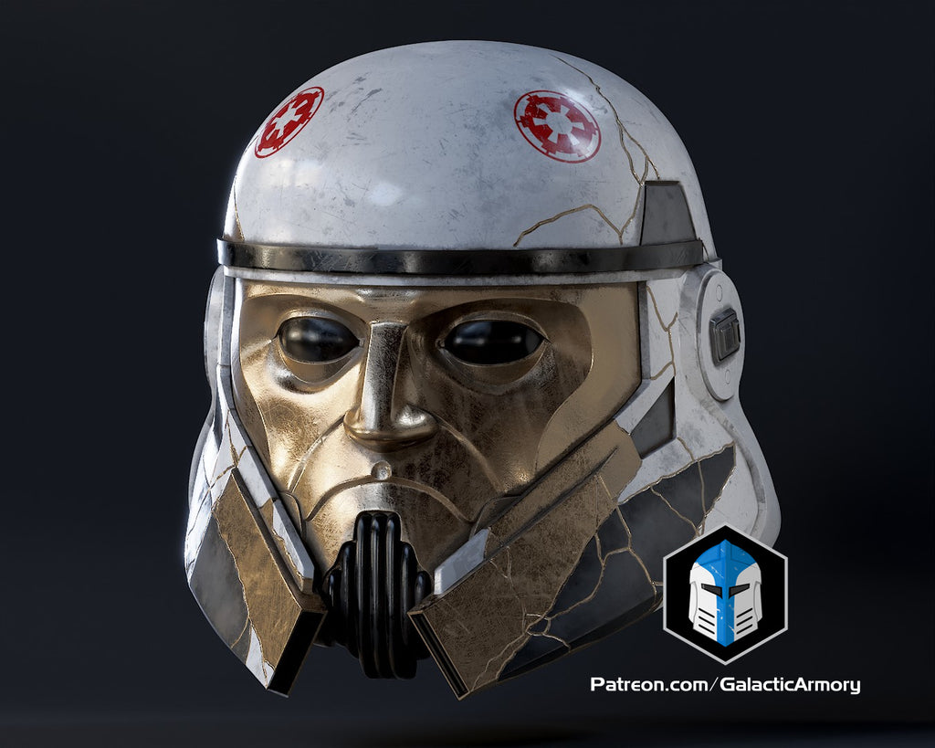 Captain Enoch Night Trooper Helmet - 3D Print Files – Galactic Armory