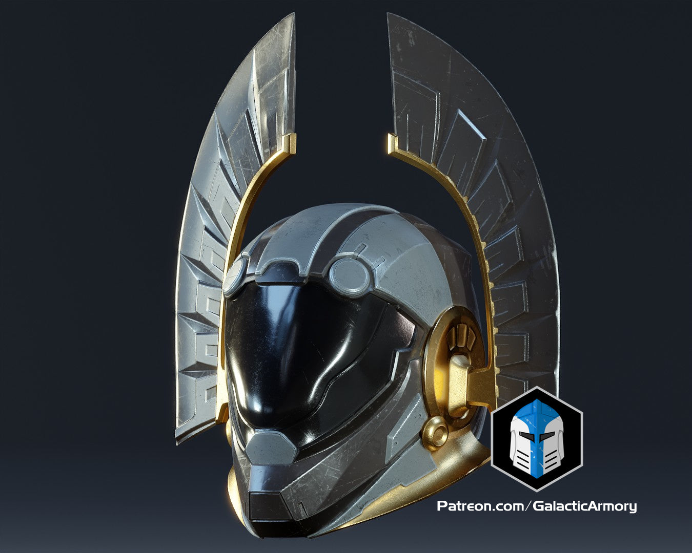 Helldivers 2 Helmet - Savior of the Free - 3D Print Files - Patreon Exclusive