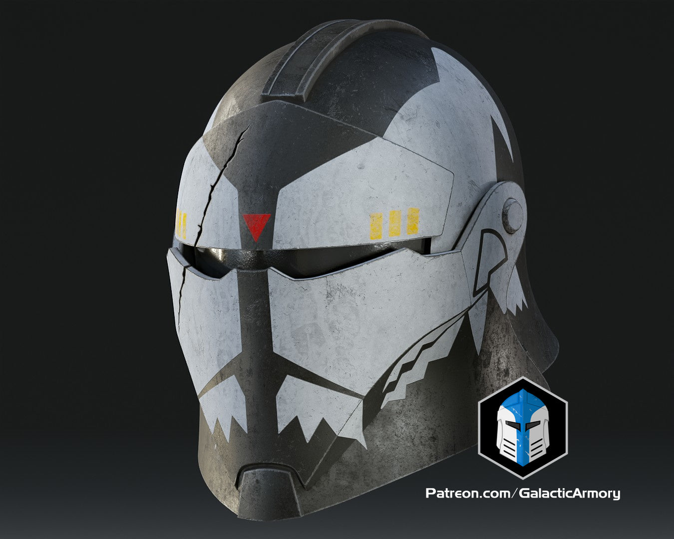 Bartok Medieval Commander Wolffe Helmet - 3D Print Files