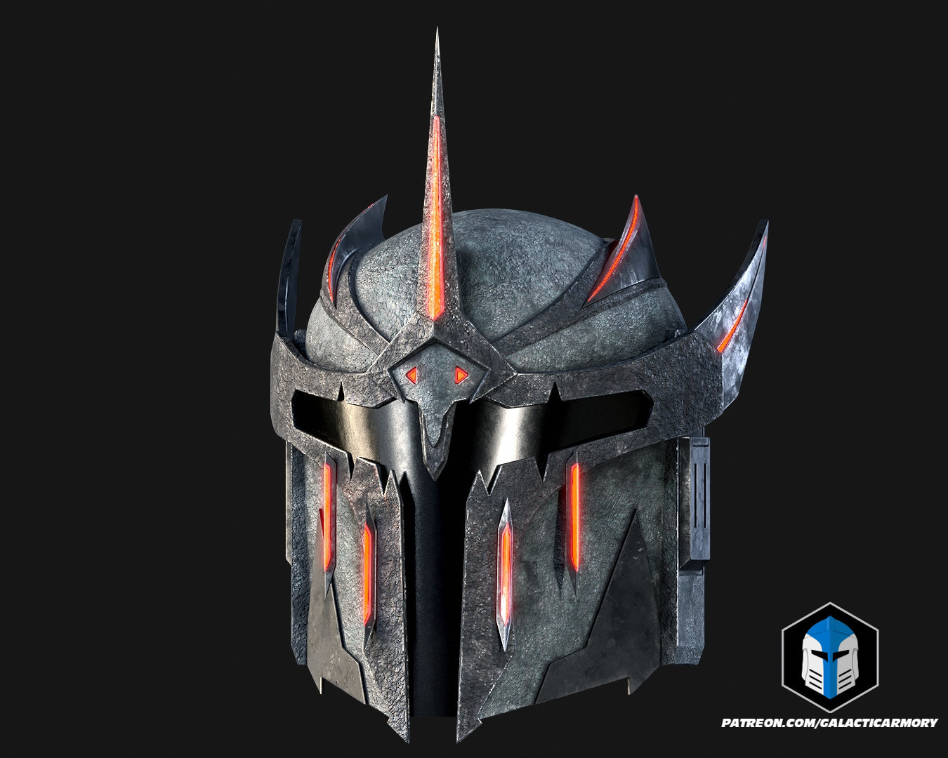 Demonic Mando Helmet - 3D Print Files