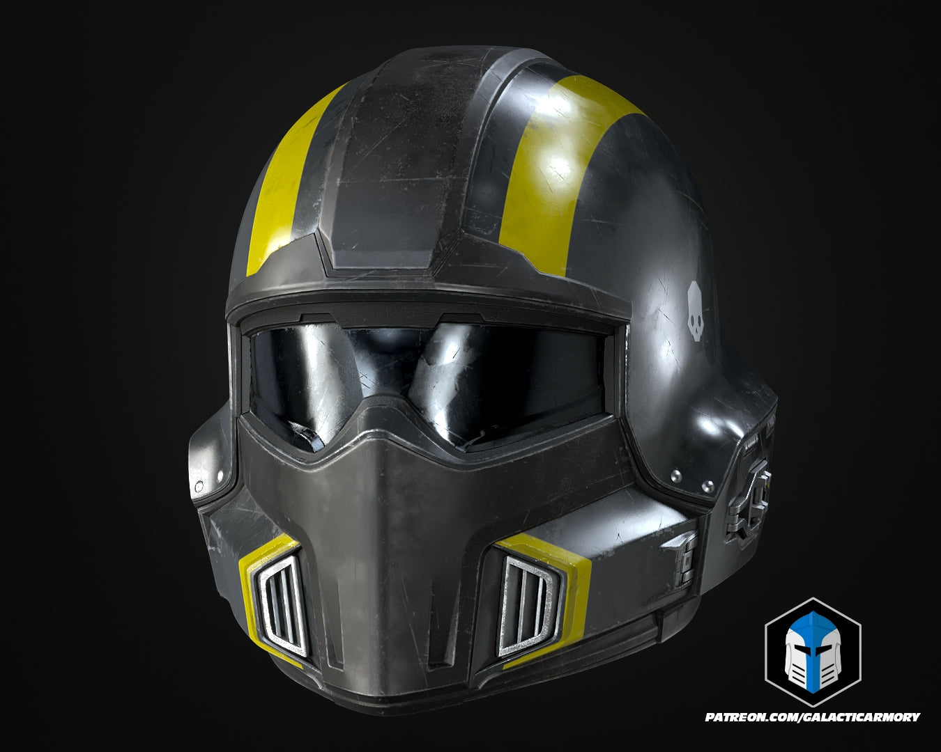 Helldivers 2 Helmet - B-01 Tactical - 3D Print Files
