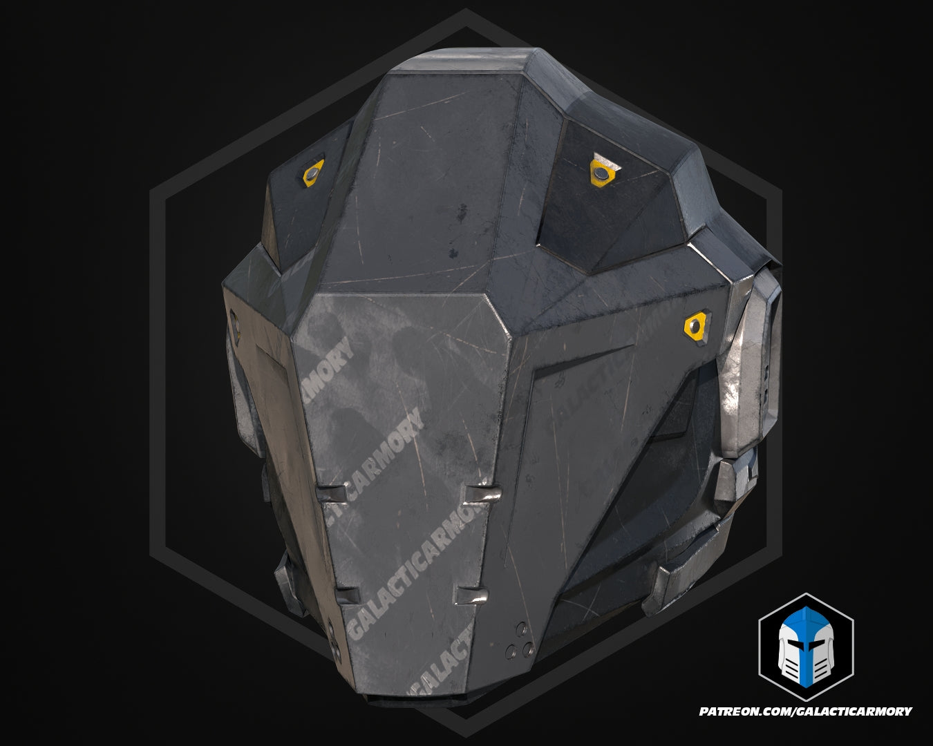 HD2 Null Cipher Helmet and Armor - 3D Print Files – Galactic Armory